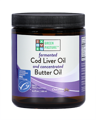 Fermented Cod Liver Oil & Concentrated Butter Oil Blend, 6.4 oz.