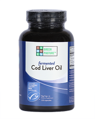 Fermented Cod Liver Oil, Non Gelatin Capsules (120)