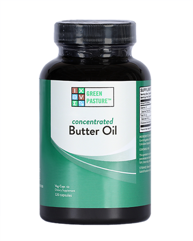 Concentrated Butter Oil, 120 Capsules